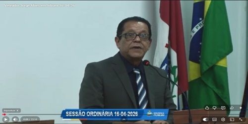 Jorge Alves defende gestão e relativiza críticas na tribuna da Câmara de Penedo