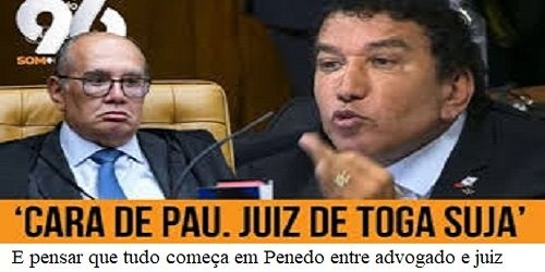 Penedo sempre foi vanguarda entre o bom e também o ruim: a toga e o bandido