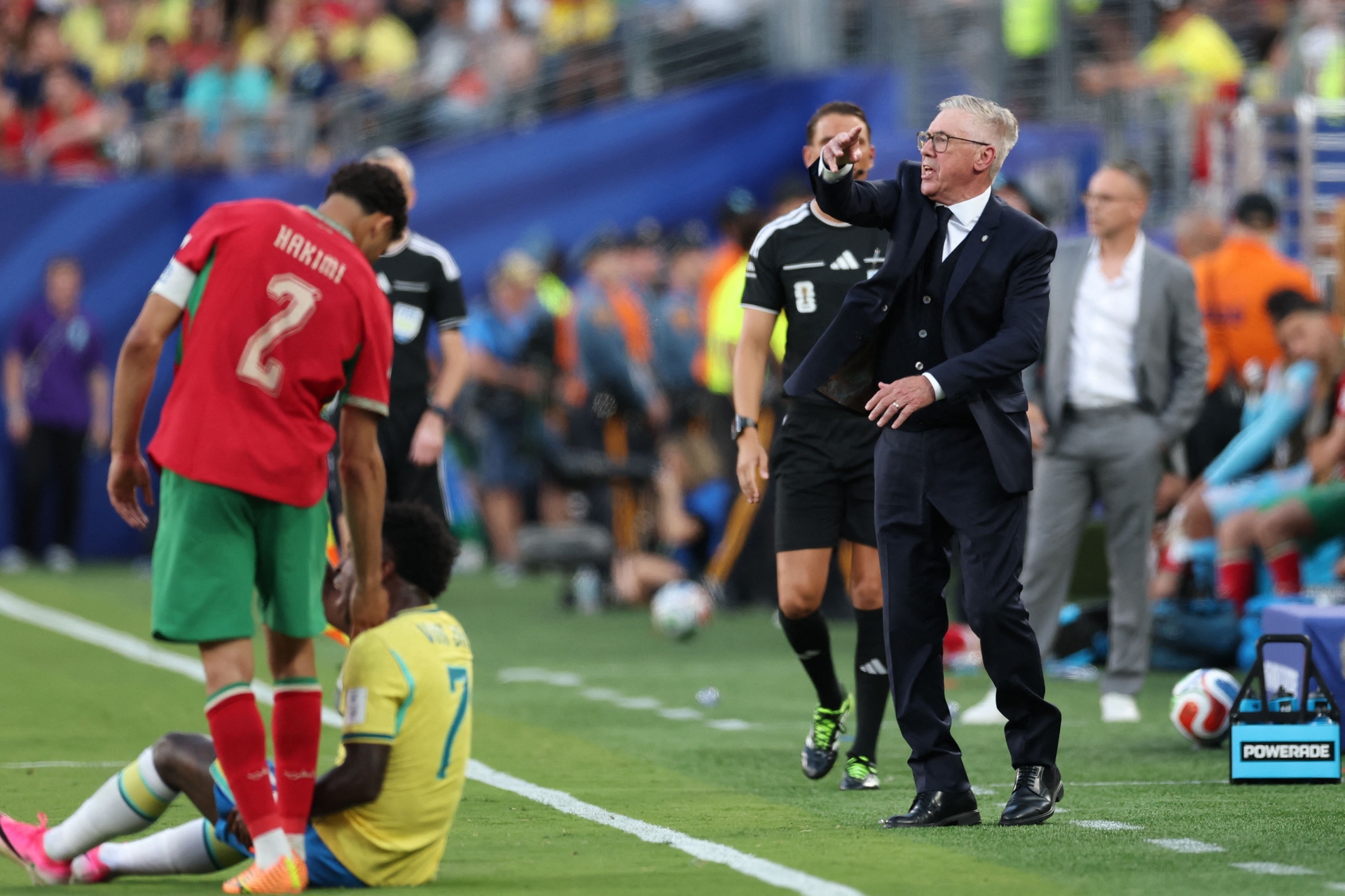 Ancelotti e Igor Thiago comentam ansiedade na estreia do Brasil