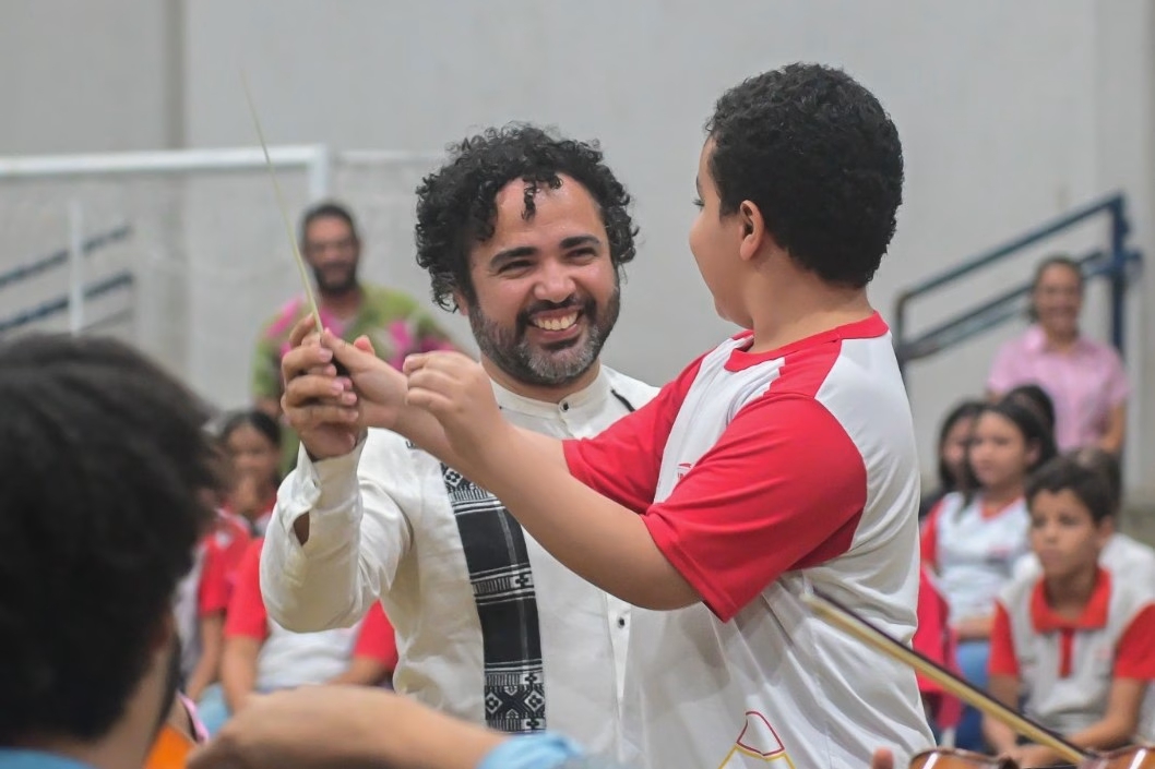 Experiência única de alunos com a Filarmônica de Alagoas
