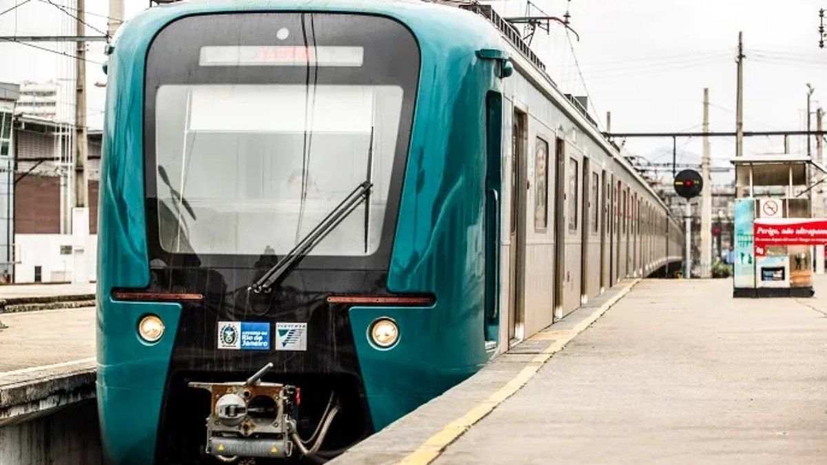 Tiro afeta circulação de trens da SuperVia no Rio