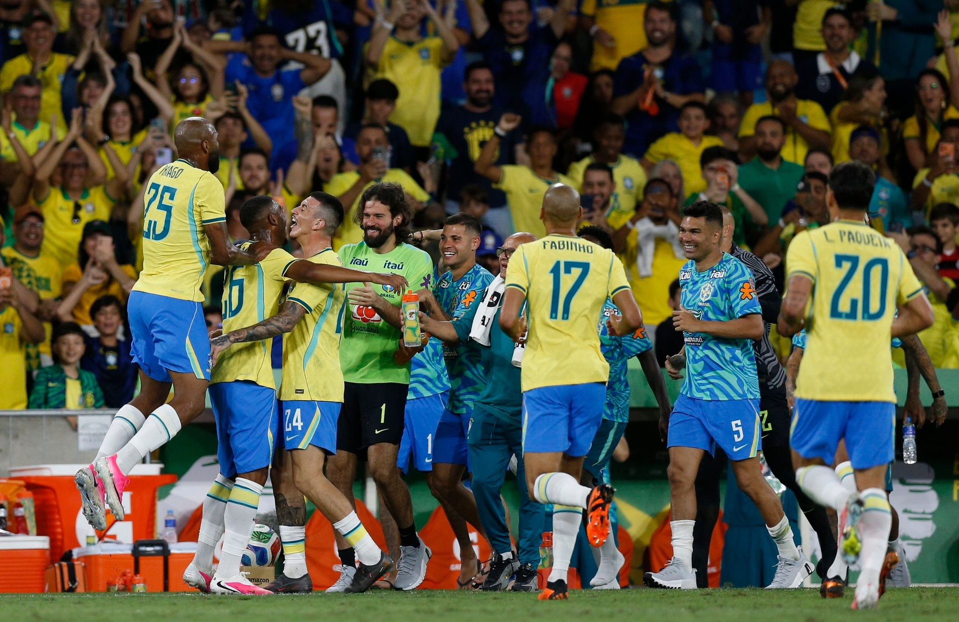Brasil brilha em goleada sobre o Panamá no Maracanã