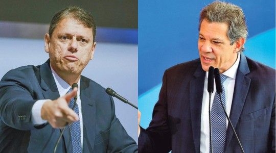 Tarcísio critica Haddad e ironiza carga tributária do Brasil