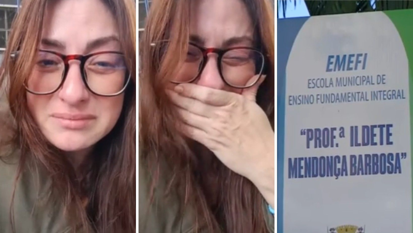 Vidro em copo de água de professora gera polêmica em escola