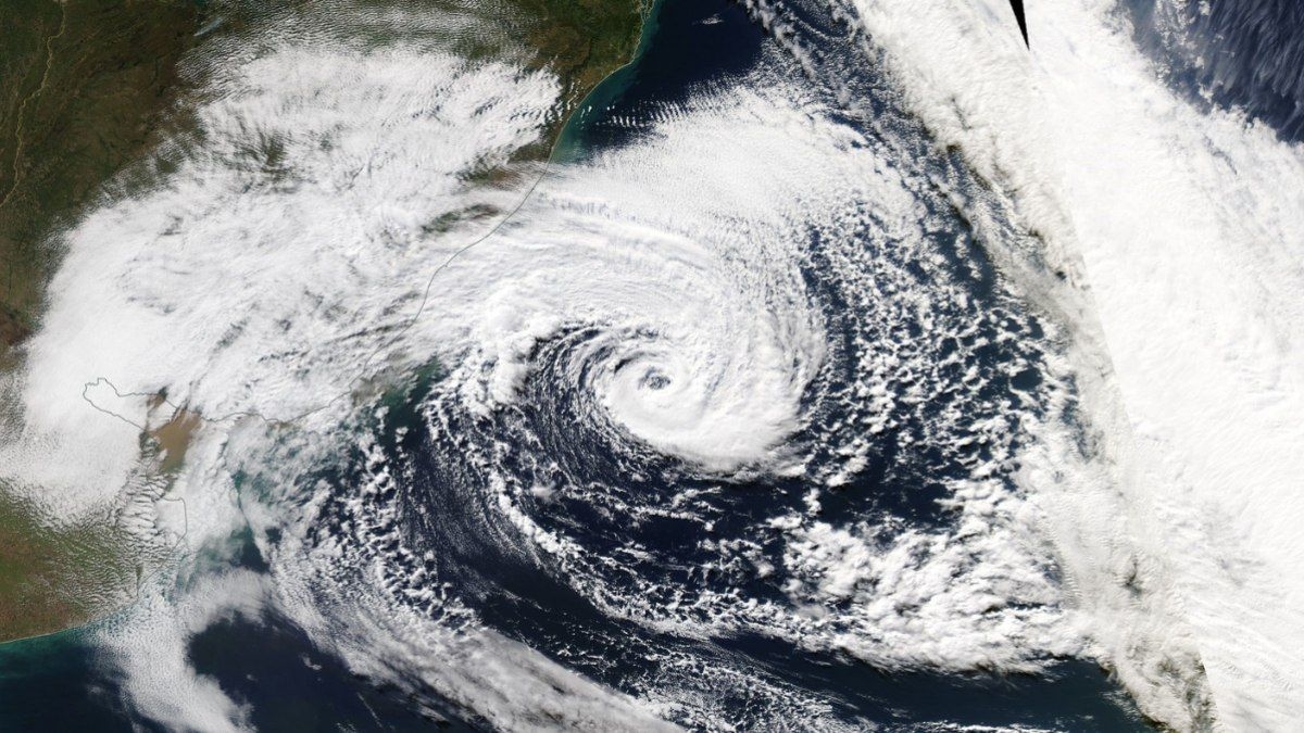 Ciclone traz chuvas para Sudeste e Centro-Oeste