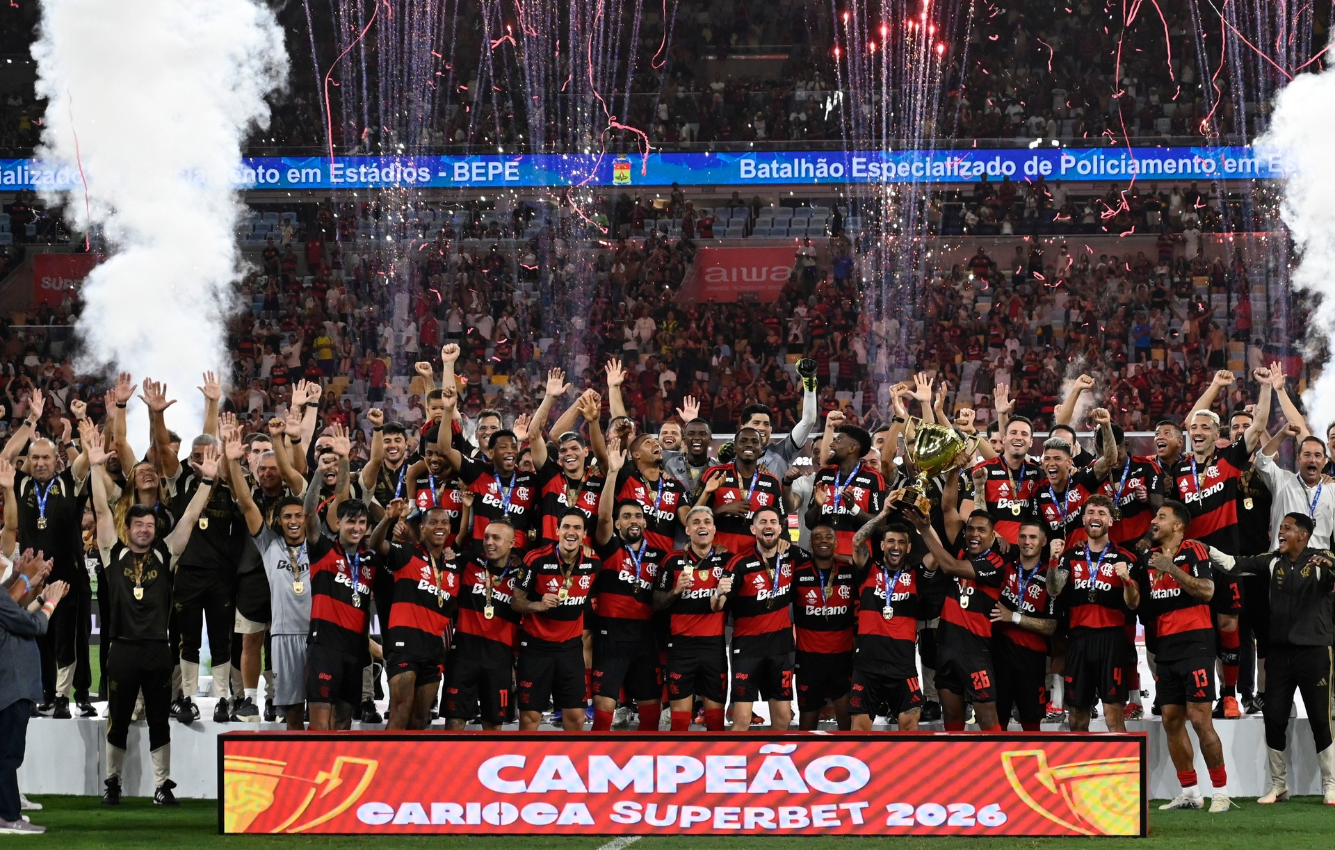 Flamengo inicia 2026 na liderança com R$ 29,6 milhões
