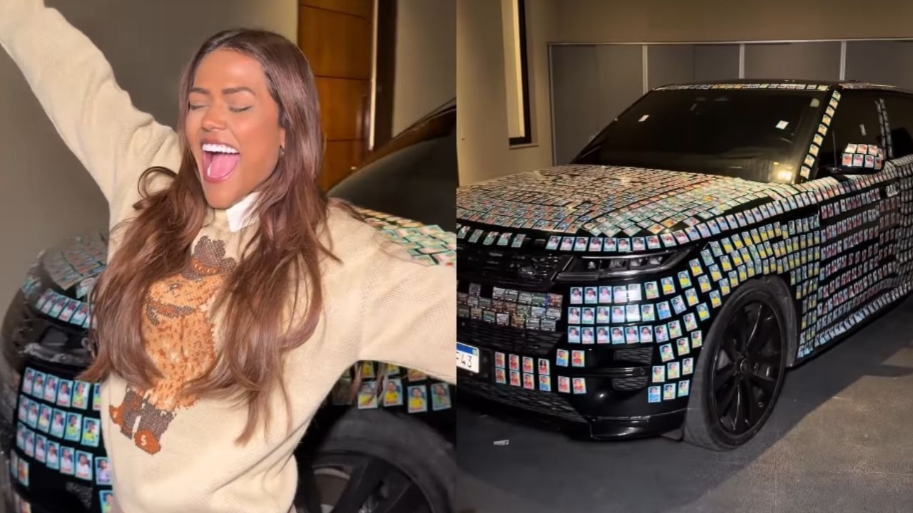 Camila Loures transforma carro de luxo em pegadinha divertida