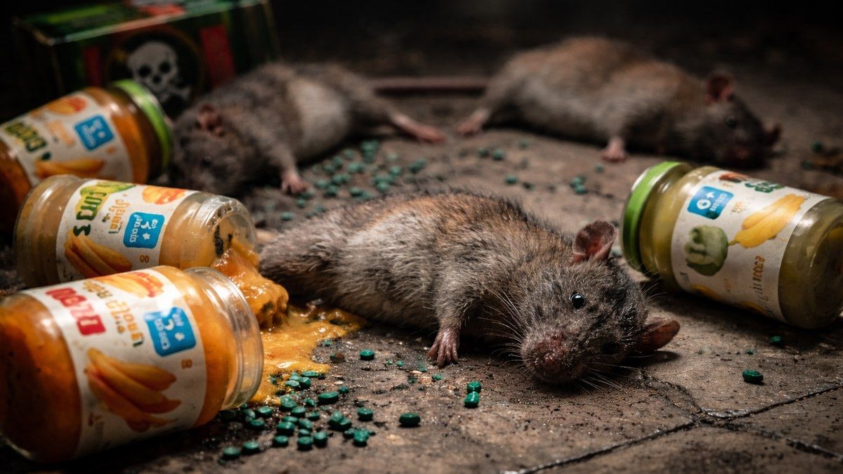 Veneno para ratos em comida de bebê gera alerta na Áustria