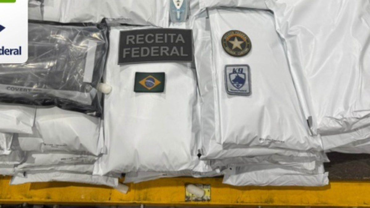 Receita Federal apreende 280 kg de haxixe em Guarulhos