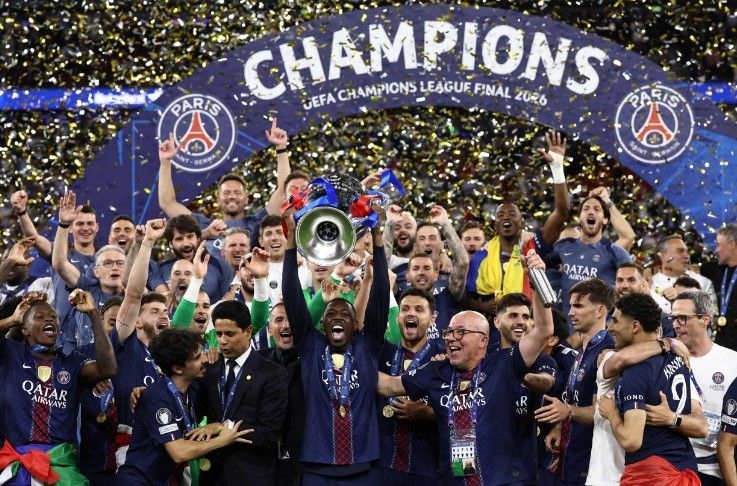 PSG arrecada mais de 115 milhões de euros na Champions League