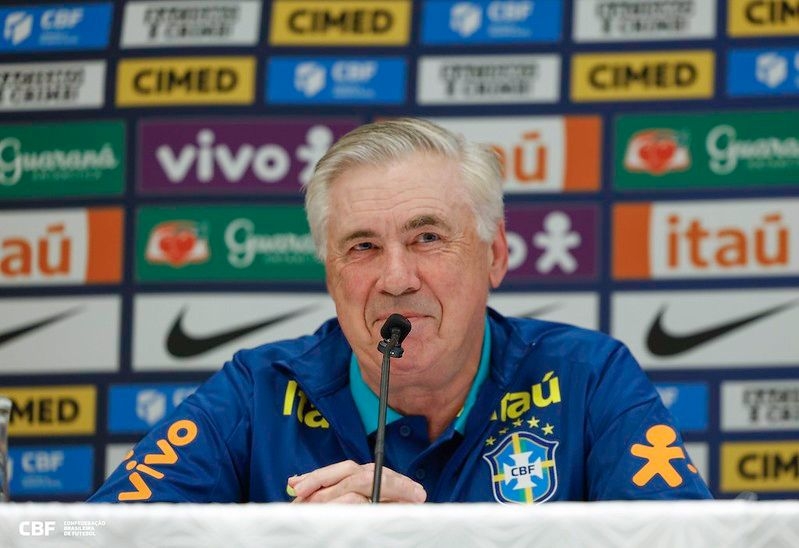 Ancelotti anuncia convocados da Seleção Brasileira para 2026