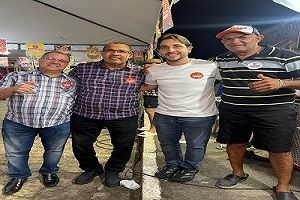 Multidão prestigia festa em Marituba do Peixe e recepciona Guilherme Lopes
