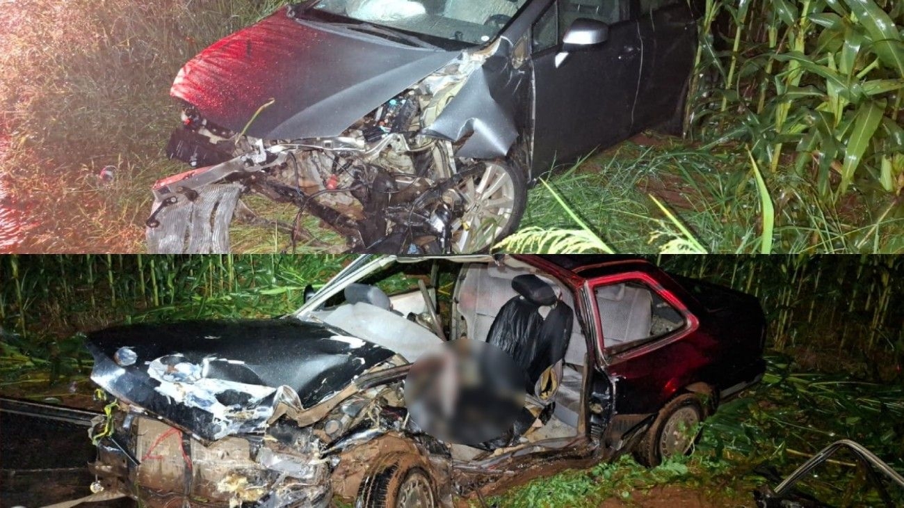 Acidente na PR-538 resulta na morte de dois jovens
