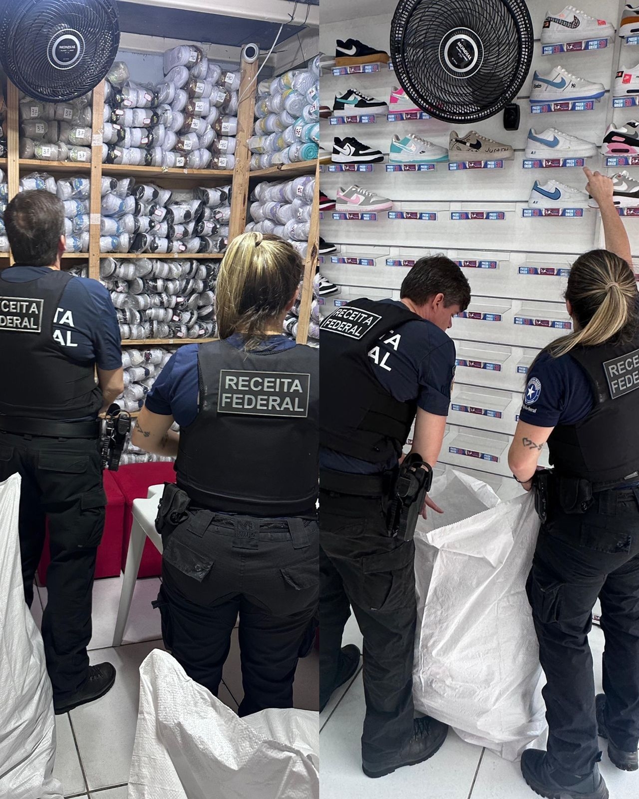 Apreensão de mercadorias falsificadas em Maceió soma R$ 4 milhões