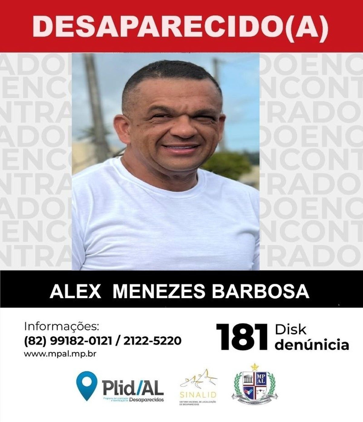 Busca intensa por homem desaparecido em Maceió
