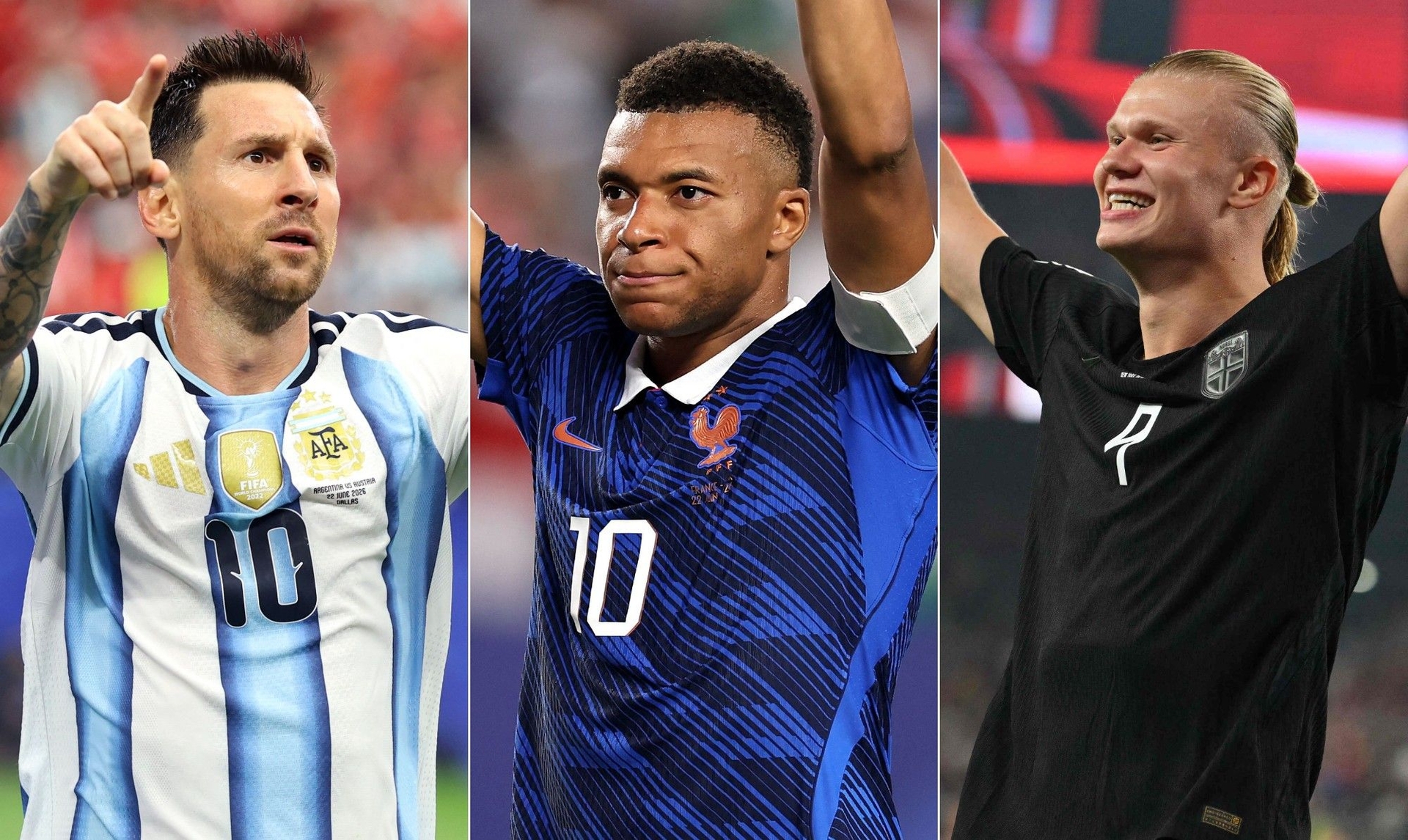 Messi, Mbappé e Haaland: a mente como aliada no futebol